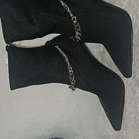 GUESS FORSTA Women Satin Pointed Toe Dressy Ankle Boot Size 7M - Picture 12 of 13